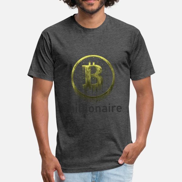 

криптовалюта bitcoin миллионер идея подарок богатая тенниска мужчина designs майк круглый воротник подходят смазливую повседневный summer st