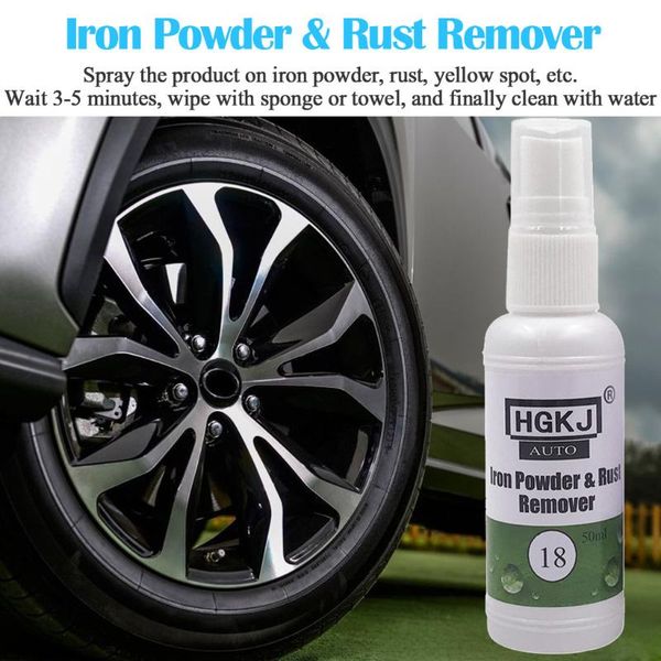 

rust remover neutral wheel cleaner no need to rub easy to decontaminate high purification capacity iron rust remover