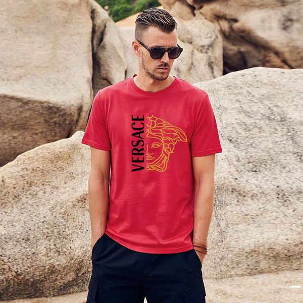 

new men brand luxury fashion t-shirt female casual letter pattern ladies matel embroidery loose cotton o-neck tees, White;black