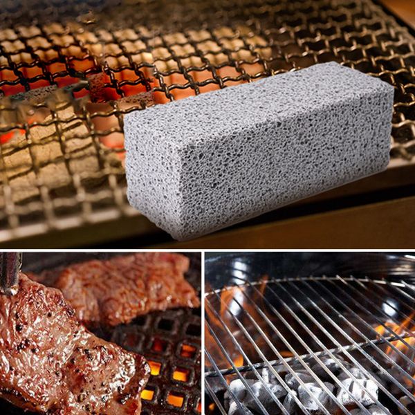

3pcs/pack cleaning brick for bbq grills pumice stone racks odorless accessories