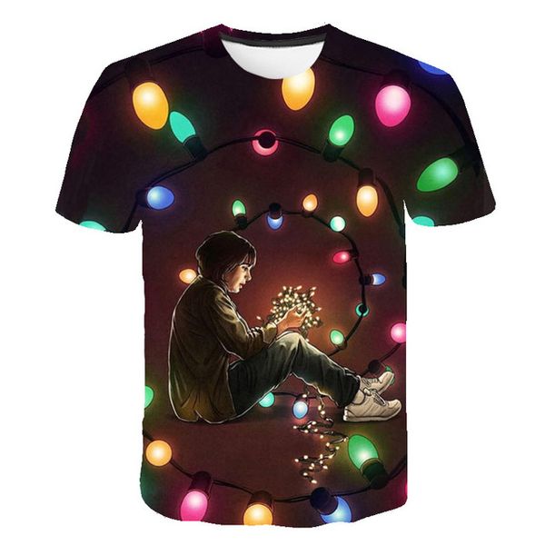 

happy childlike print 3d print shirts kawaii comics anime men clothing