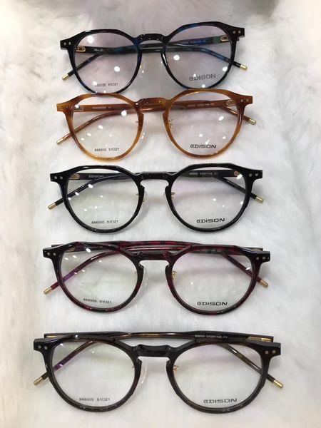 

2020 super-light pure-plank frame big-round for prescription glasses 888010 muti-color options oem factory wholesale price hipping