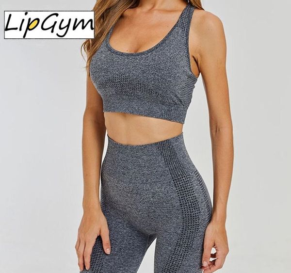 

vital seamless yoga suit women elastique sport overalls workout set fitness and scrunch butt leggings two pieces sportswear, White;red