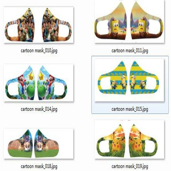 

pelicula custom de face face shields masks facemask face kids character cloth mascarilla mask mask designer facial cartoon xljdv