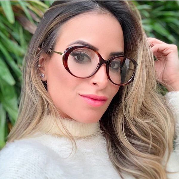 

round sunglasses pchromic finished myopia glasses women men retro alloy glasses cat women ultra light myopia eyeglasses fml, Black