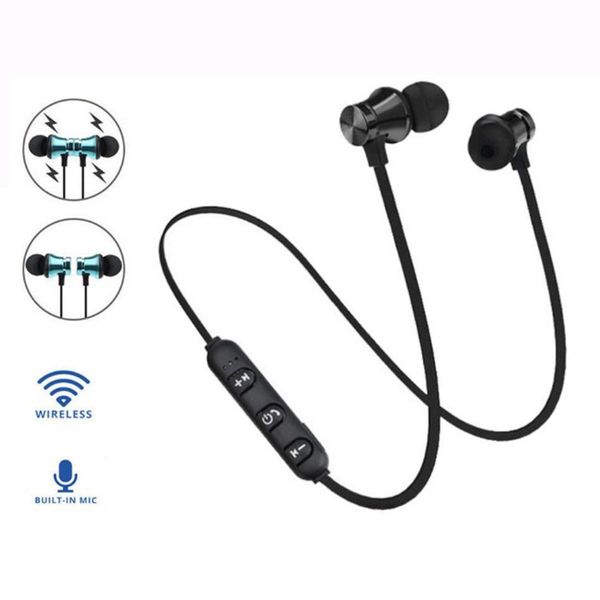 

earphones xt11 for mic headphones with bass box sport retail bluetooth wireless headset bt4.2 earbuds stereo smartphones magnet with dwbqk