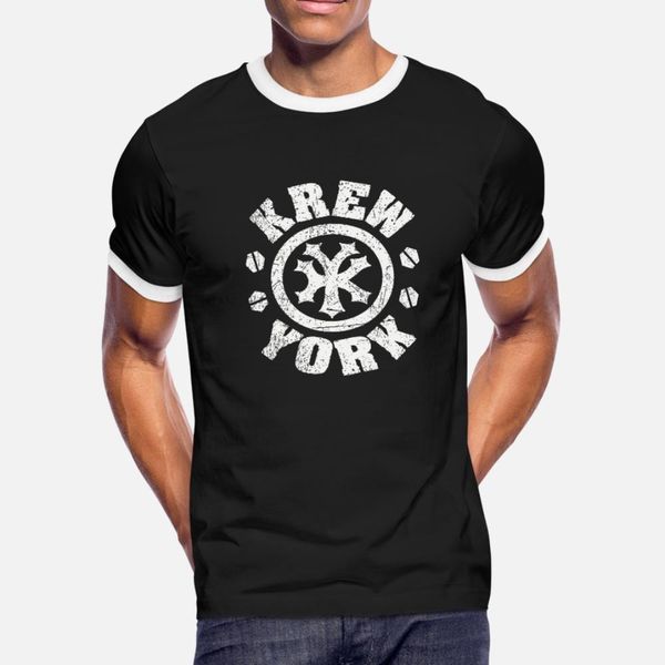 

krew york rugged grunge дизайн тенниски мужчины дизайнеры с коротким рукавом s-3xl письмо graphic смешных casual summer стиль vintage рубашк