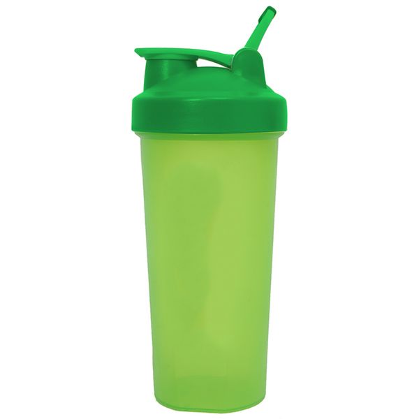 

600мл питание с ручкой gym фитнес бутылки воды протеиновый порошок шейкер кубков