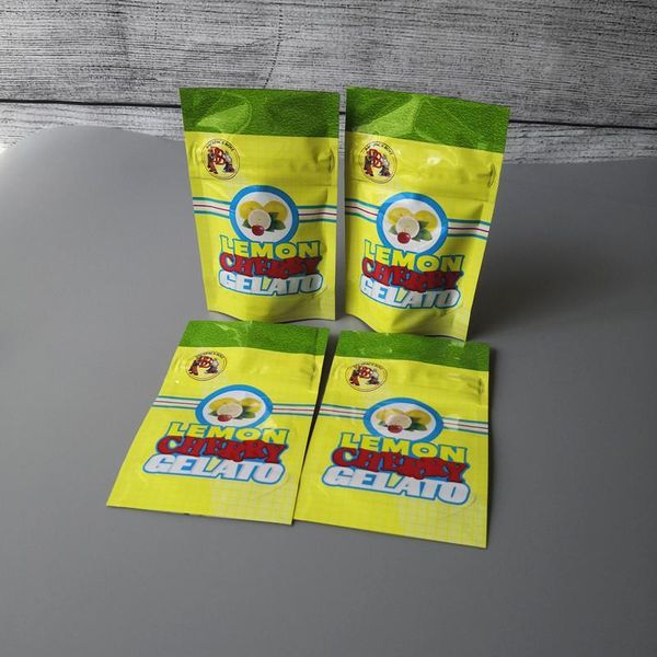 

bag 3.5 child gelato for pouch zip gelato airtight dry lock cherry smell mylar proof lemon packaging proof lemon cherry herb homeind ipvcka
