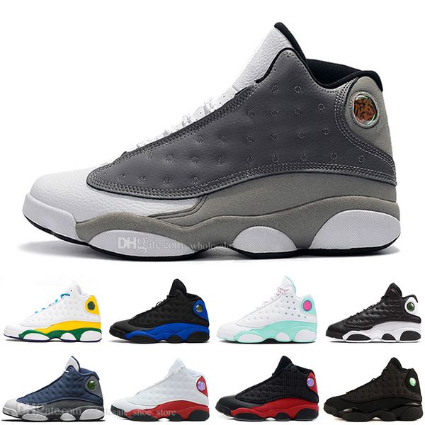 

2020 новый 13 13s кремнем разводят обувь cny мужчин баскетбол hyper royal лаки зеленый чикаго суд фиолетовый лейкерс mens спорта дизайнерски