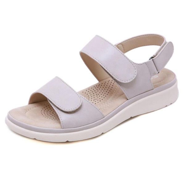 

new women sandals holiday beach wedges sandals with soft sole comfortable cool lady high quality, Black