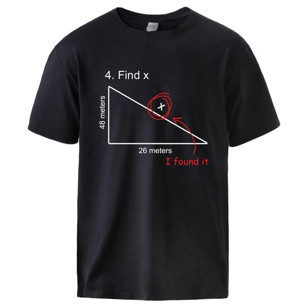 

i found it simple mathematics t shirts summer short sleeve tee 2020 new arrival simple style tshirts male casual fit tee