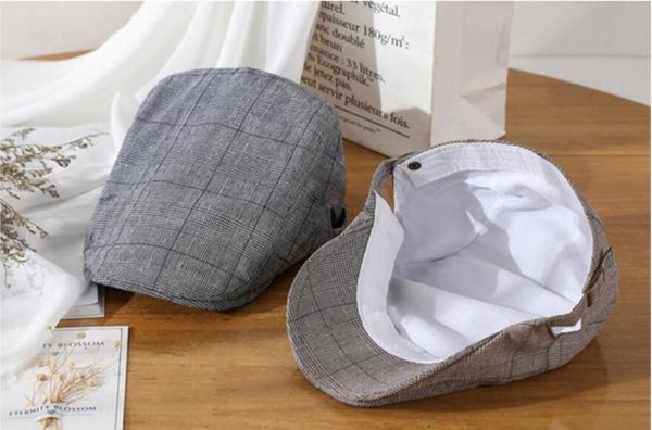 

2020 новый hat cap береты гольф вс плоских хлопков береты шапки для мужчин повседневного островерхими hat козырьки casquette шляпы, Blue;gray