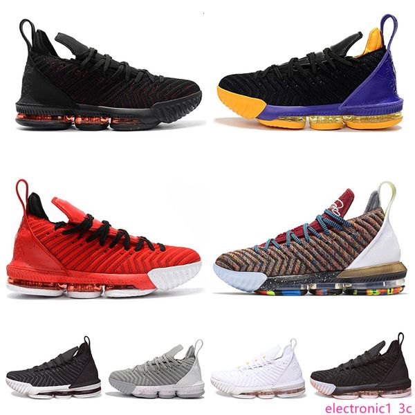 

16 1 thru 5 mens basketball shoes fresh bred triple black white oreo red 16s mens trainers athletic sports sneakers us 7-12