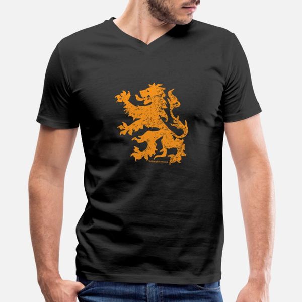 

dutch lion t shirt men designing short sleeve s-3xl anti-wrinkle authentic summer cool shirt