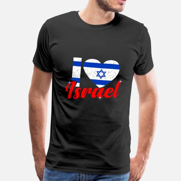 

israel t shirt men customized tee shirt round neck natural loose casual spring novelty shirt