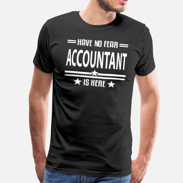 

accountant t shirt men custom short sleeve o neck sunlight funny casual spring autumn original shirt