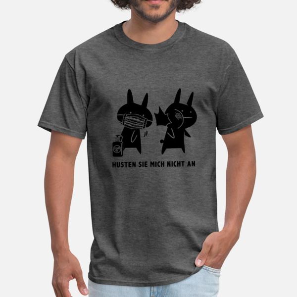 

don't cough at me rabbits with a breathing mask t shirt men customized cotton euro size s-3xl vintage gift humor summer style letter