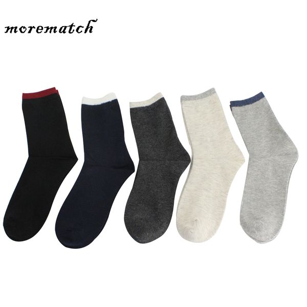 

morematch men cotton short socks new styles black business men socks breathable autumn winter thermal for