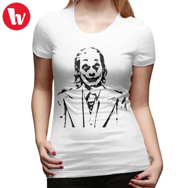 

joker t-shirt joker 2020 movie t shirt short sleeve trendy women tshirt o neck summer green ladies tee shirt, White