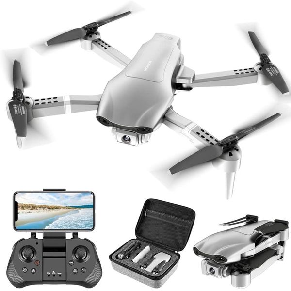 

kcx professional f3 drones gps 5g wifi fpv with 4k/1080p hd wide angle camera foldable altitude hold rc quadcopter drone