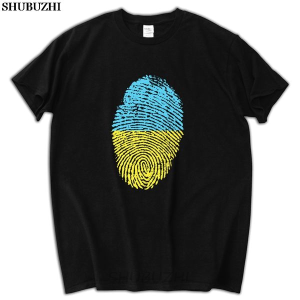 

slim fit o-neck organic cotton ukraine men's fingerprint t-shirt shirt price to good market