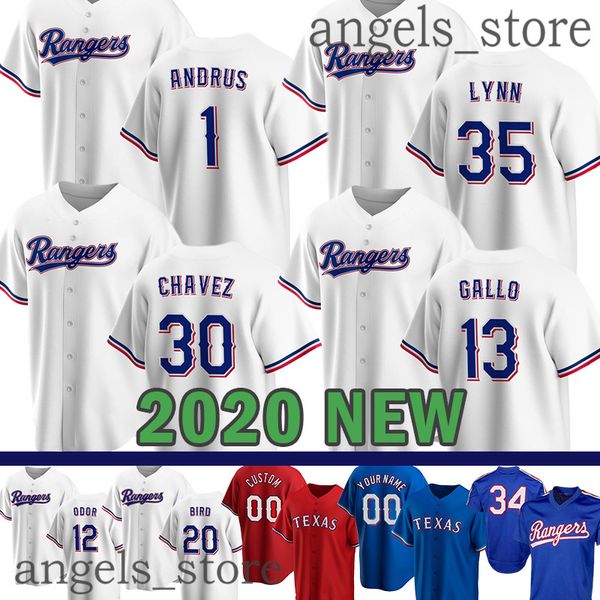 

custom 2020 rangers nomar mazara jackie robinson adrian beltre shin-soo choo nolan ryan cole hamels elvis andrus joey gallo ivanrodriguez, Blue;black