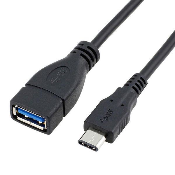 

cgjxs 20cm usb 3 .0 a female to usb 3 .1 type -c usb otg cable adapter for macbook one plus dhl oth226