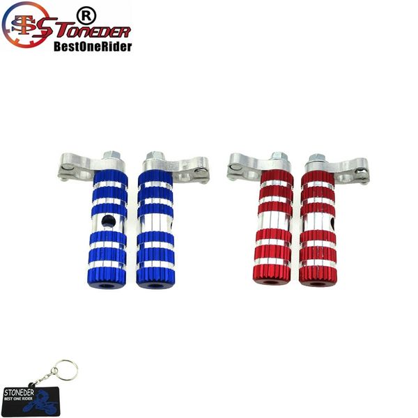

stoneder aluminum racing footpegs foot rest pegs for chinese 2 stroke 47cc 49cc mini moto pocket bike mta1 mta2