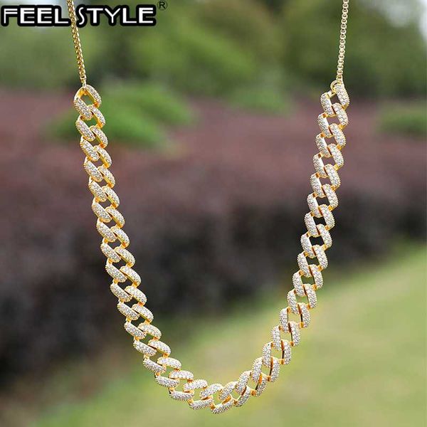 

hip hop adjustment bling iced out 8mm cubic zirconia cz stone chain necklace for men women charm jewelry, Silver