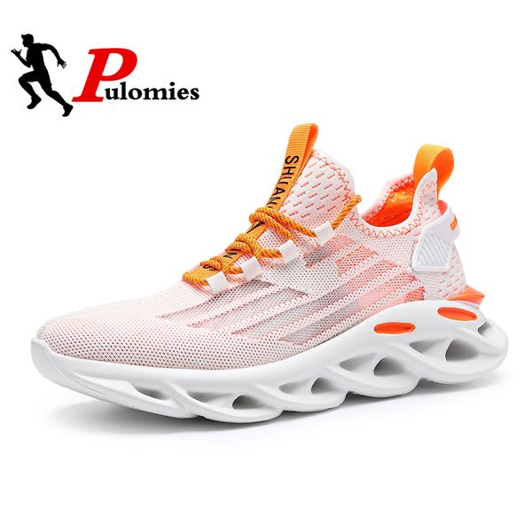 

pulomiesmensneakersmencasualshoesbreathableshoesmensportshoeslightedplatformsneakersmenrunnningshoes48size, Black