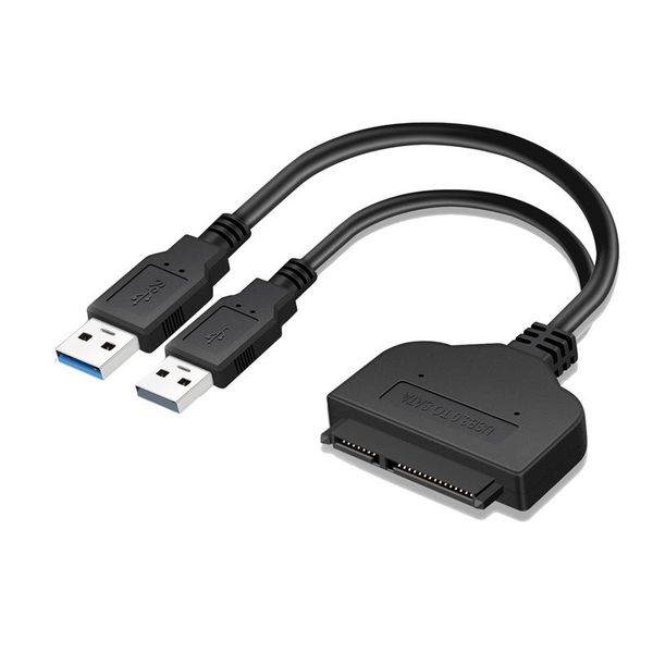 

cgjxsusb3 .0 to sata high speed adapter cable 22 pin for 2 .5 inch hdd /ssd hard disk lapwith extra power