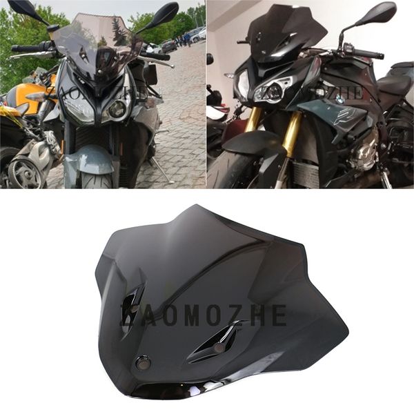

motorcycle windshield double bubble windscreen screen for s1000r 2014 2021 s 1000r 1000 r black iridium 17 18