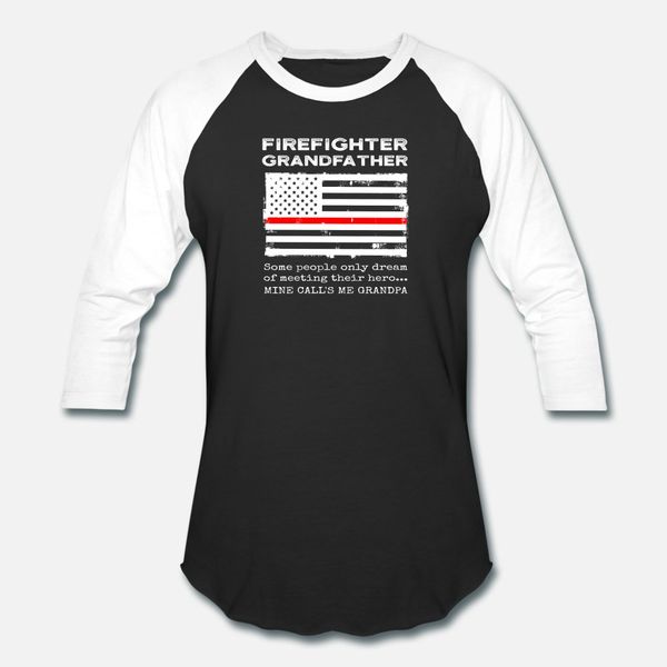 

proud firefighter grandfather fireman grandpa t shirt men personalized 100% cotton o neck fit interesting casual summer style family shirt