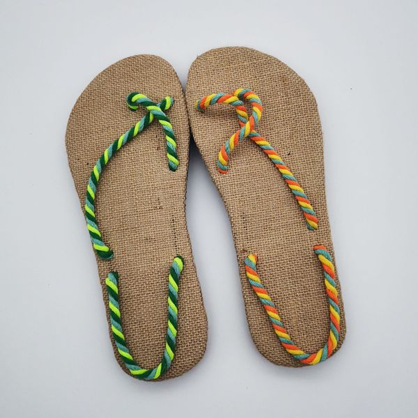 

new customized spring and summer cotton and herringbone slippers for european american fashion wear, Black