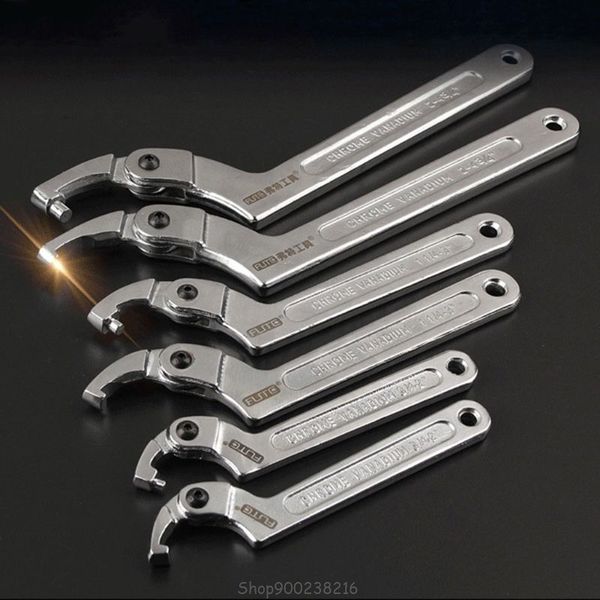 

хром-ванадиевой регулируемый крюк гаечный ключ гаечный круглой площади глава ручной инструмент для гайки болт s05 20 dropship