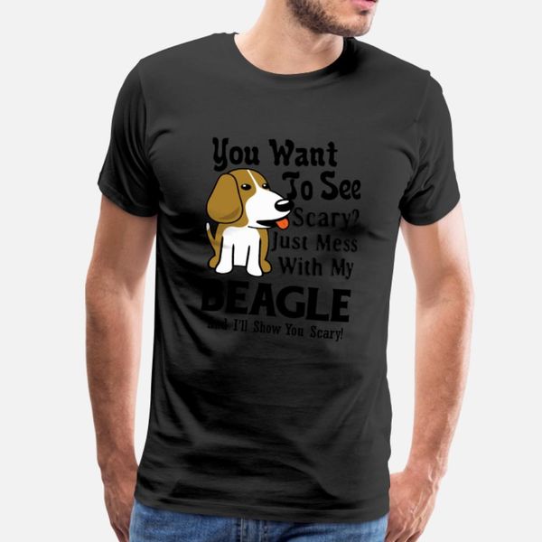 

don't mess with my beagle shirt t shirt men designing 100% cotton round collar male cute basic summer style novelty shirt