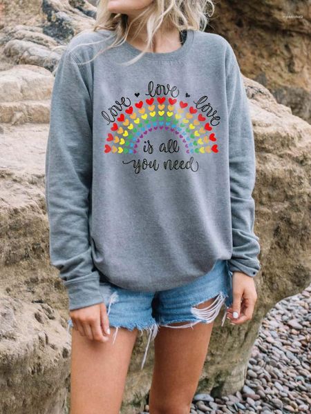 

clothing 2020 womens designer tshirt autumn winter long sleeve rainbow print tees plus size women, White