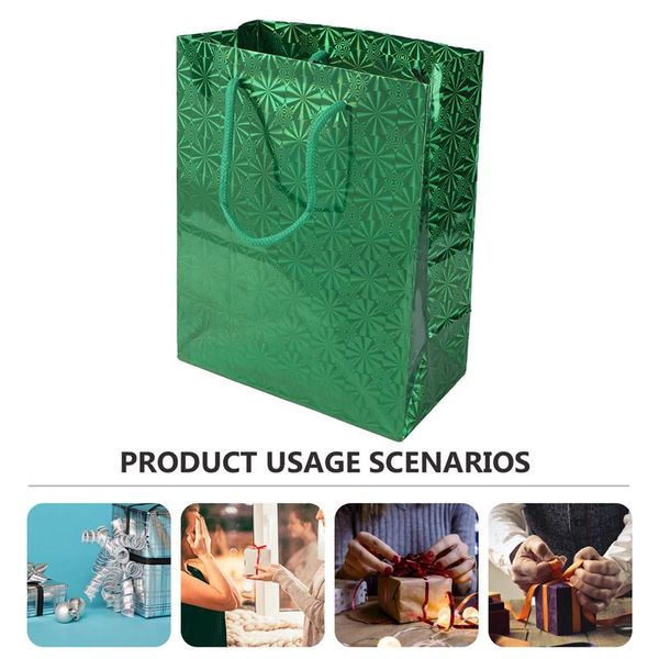 

12pcs christmas gift storage bag gift pouch for shopping festival