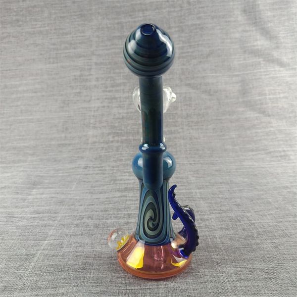 

bongs 8 dab glass bong swiss perc recycler water egg quartz joint glass kits fab pipes ocs thick smoking new inch nail gb-215 hhoma