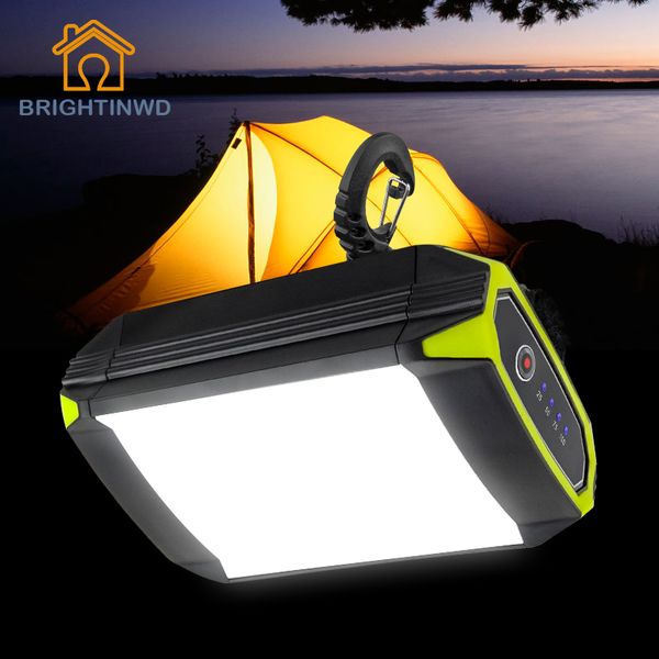 

rechargeable camping light lantern portable flasher mobile power bank usb port waterproof night lamp with hook 500lm
