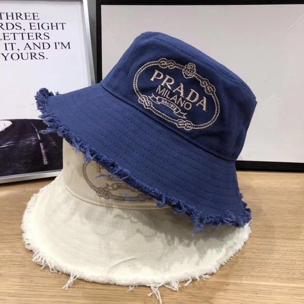 

2020 vintage embroidered berets for men and women bucket hat classics cap individuality hats mens snapback hats b8, Blue;gray