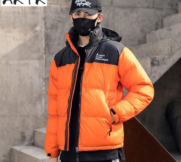 

winter fashion casual men's jackets, Black