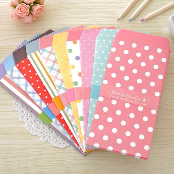 

greeting cards 150pcs candy color lucky money envelopes decorative cover