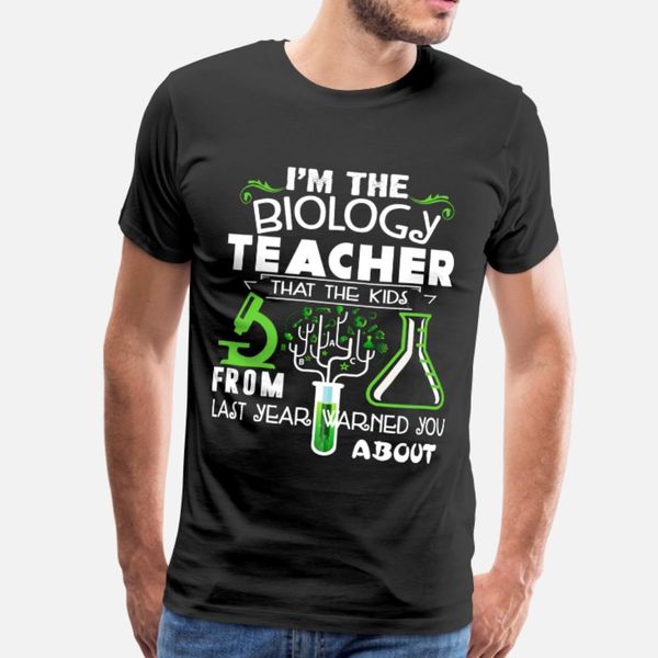 

i m the biology teacher t shirt men printing tee shirt size s-3xl slim crazy comfortable summer slim shirt