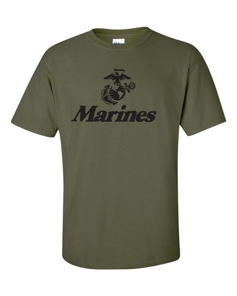 

2018 fashion cotton t-shirt marine corps u.s. united states marines usmc military men's tee shirt 426