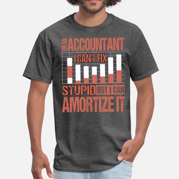 

im an accountant t shirt men design short sleeve s-3xl male sunlight new fashion summer pictures shirt
