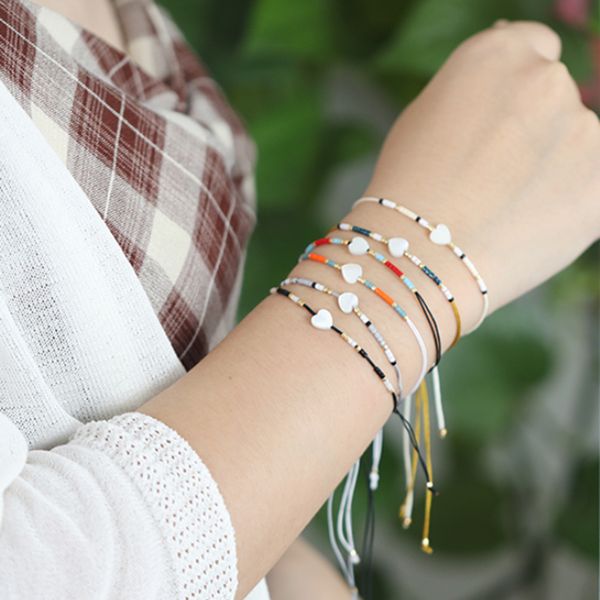 

rttooas tiny bracelets heart charm bracelets women friendship gifts 2020 new arrival wholesale female fashion jewelry, Golden;silver