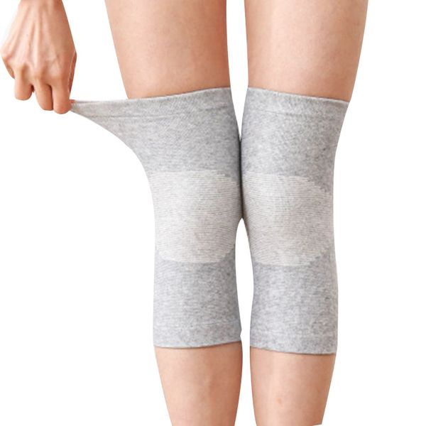 

knee pads knee brace support pads elasticated wirst protector breathe leg arthritis injury bandage sleeve charcoal cotton knitted