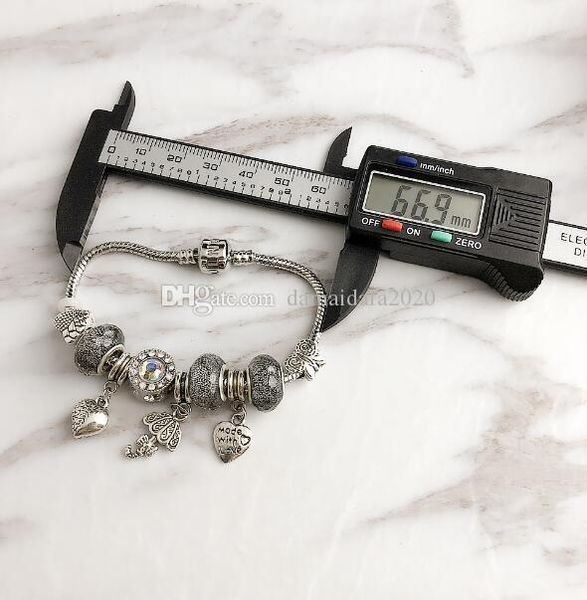 

fashion brand design ladies bracelet bracelet retro alloy jewelry accessories, Gray